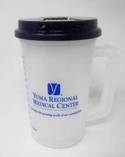 Plastic Insulated Yuma Regional Clear Thermo 20oz Mug & SNAP Lid with Straw