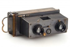 RICHARD VERASCOPE NO. 2 STEREO CAMERA 45X107MM EARLY MODEL