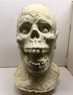 TARMAN ZOMBIE ROTLD RAW BLANK MASK PROP LATEX HALLOWEEN HAUNT HAND MADE HORROR