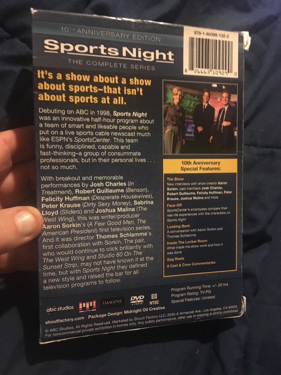 その他 Sports Night: The Complete Series 10th Anniversary [DVD] Amazon.com: Sports Night: The Complete Series 10th Anniversary