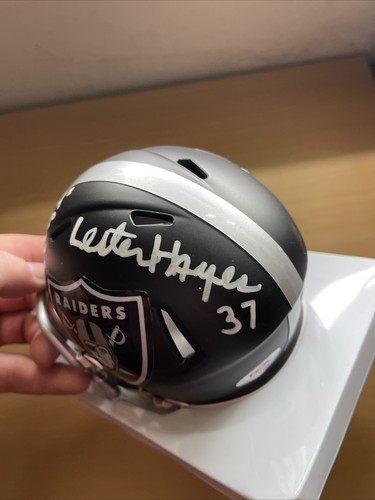 Lester Hayes Signed Autographed Blaze Alternate Raiders Mini Helmet PSA/COA - Picture 16 of 20