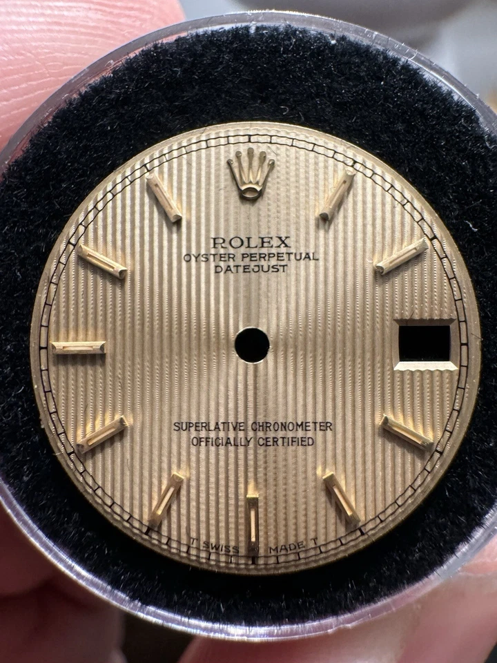 Mint Rolex Datejust 68273 Gold dial. Fits Most 31mm Rolex Cases - Image 3 of 4