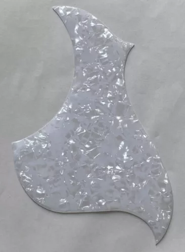 For Gibson Songwriter Acoustic Guitar Self-Adhesive Pickguard Crystal White