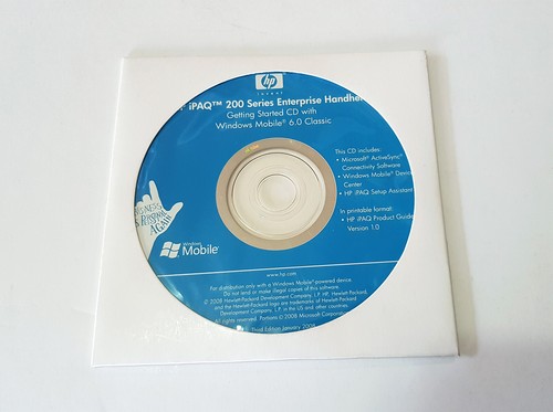 CD de démarrage portable HP iPaq série 200 Enterprise 210 211 212 214 216 - Photo 2 sur 2