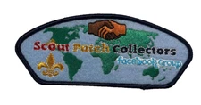 Scout Patch Collectors Facebook Group Member Shoulder Strip