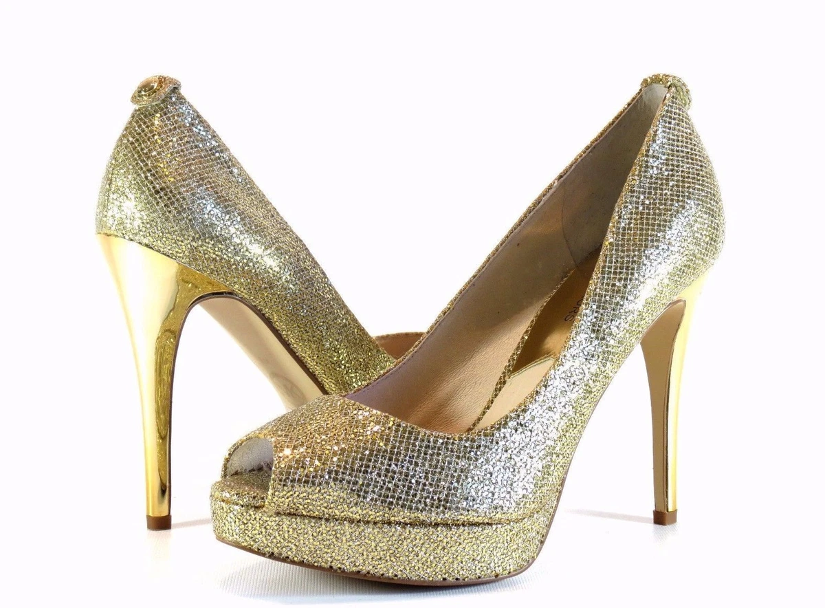 Michael kors sale high heels yellow