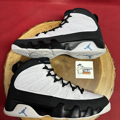 Nike Air Jordan 9 Retro UNC/University Blue CT8019-140 Size 11