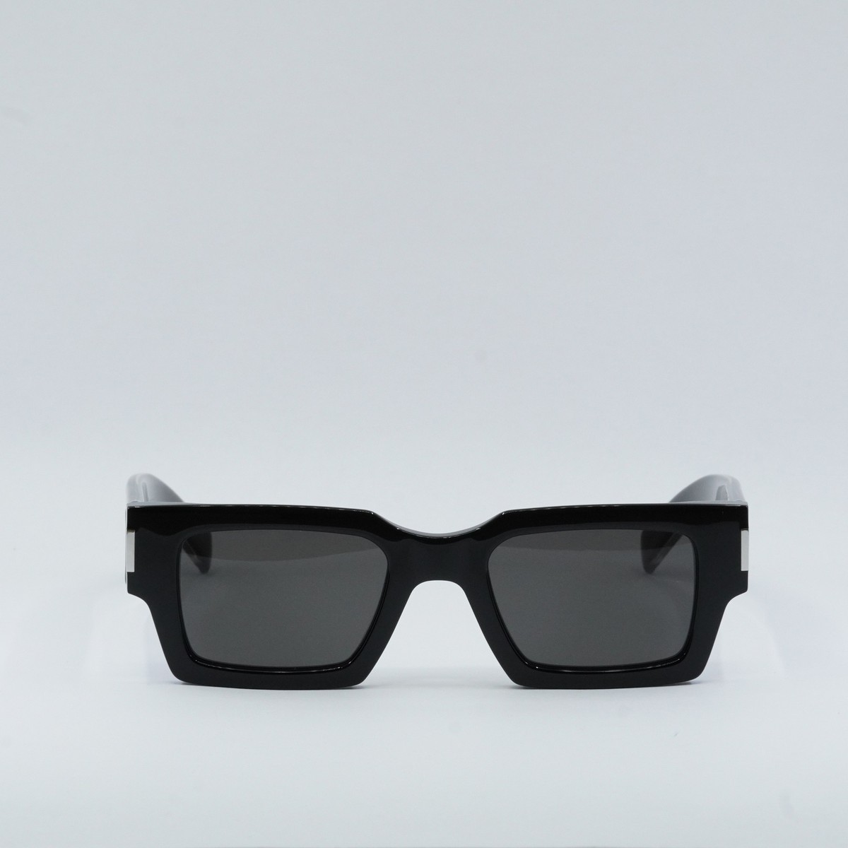 SAINT LAURENT SL572 001 Black with Silver/Grey 50-22-145