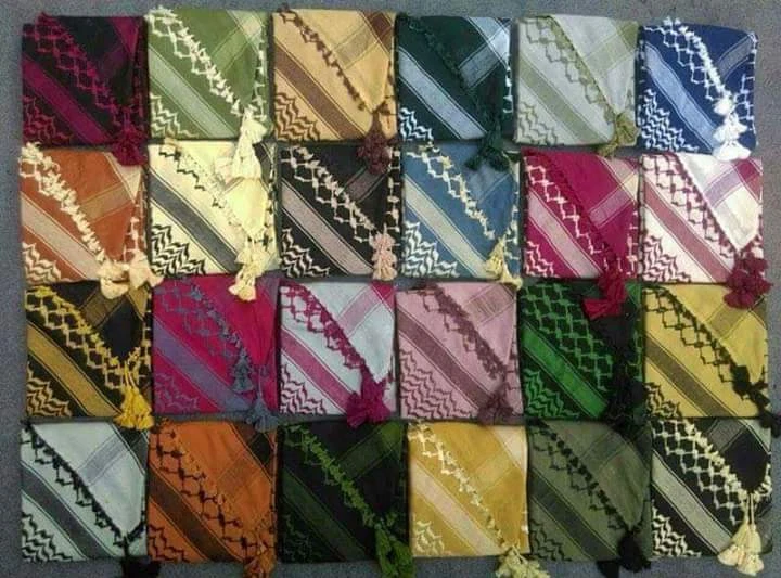 ARAFAT Shemagh scarfs for men & women 100% cotton military head neck wrap shawl