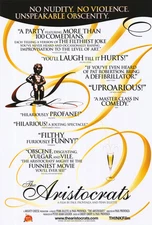 THE ARISTOCRATS Movie POSTER 27x40 B George Carlin Drew Carey Penn Gillette