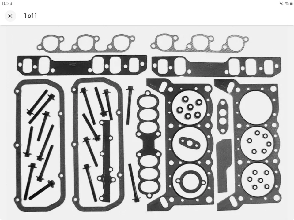 Juego de juntas de culata de motor HS5786WB Victor Reinz envío gratuito Foto 2 de 4