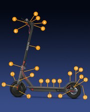 Apachie M4 | AOVO | Xiaomi | ELECTRIC SCOOTER | Spare Parts and Accessories