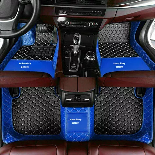 Für Chevy Alle Modelle Luxus Custom Fußmatten Wasserdichte Anti-Rutsch Teppiche - Bild 14 von 34