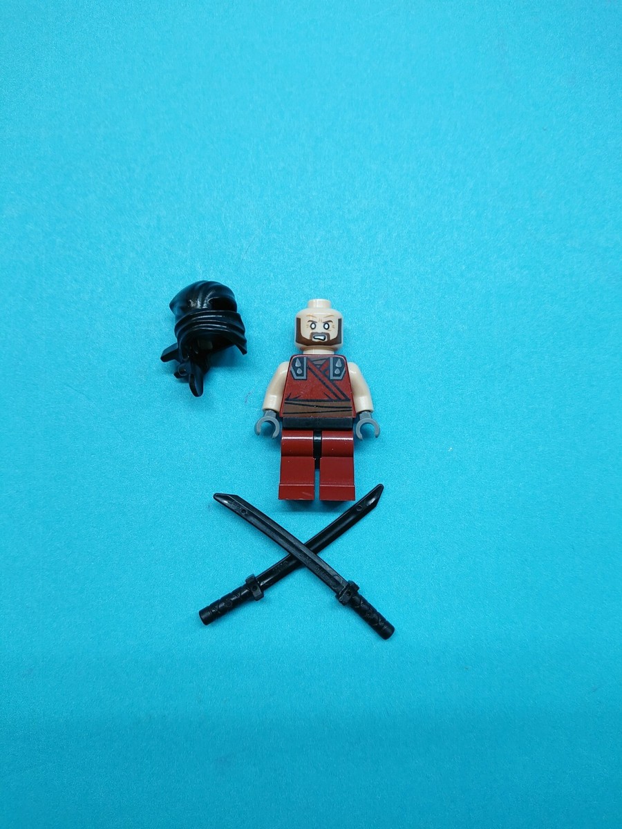 Lego Teenage Mutant Ninja Turtles Minifigure Dark Ninja w/ Katanas