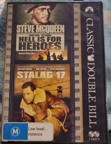 Hell Is For Heroes/Stalag 17 DVD, (NEW) REGION 4 - Picture 1 of 1