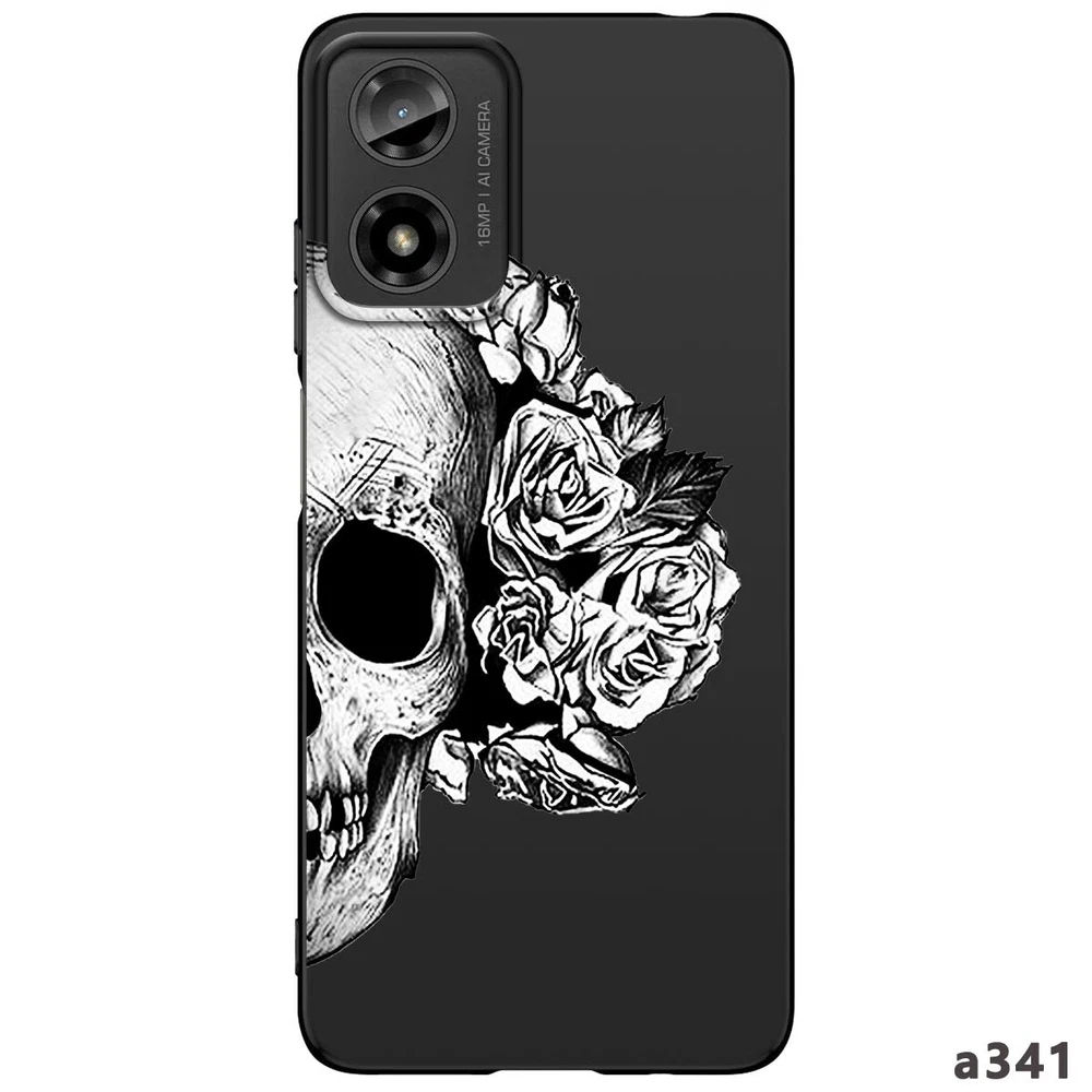 Skull Print Rubber Phone Case for Motorola Moto G Stylus G Power G Play  