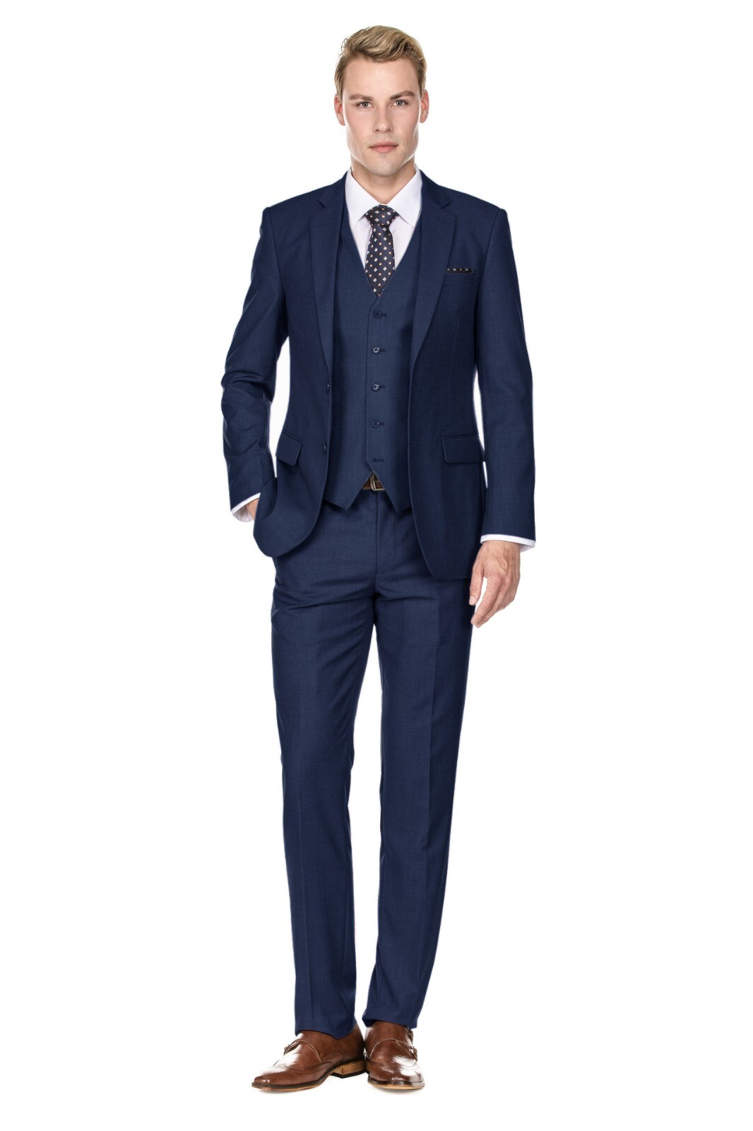 Men's Signature 3-Piece Slim Fit Suits