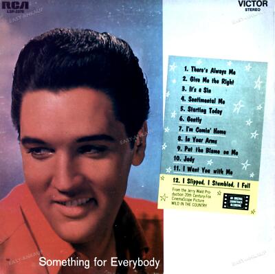 Elvis Presley - Something For Everybody -Us press lsp 2370 LP (VG/VG) .