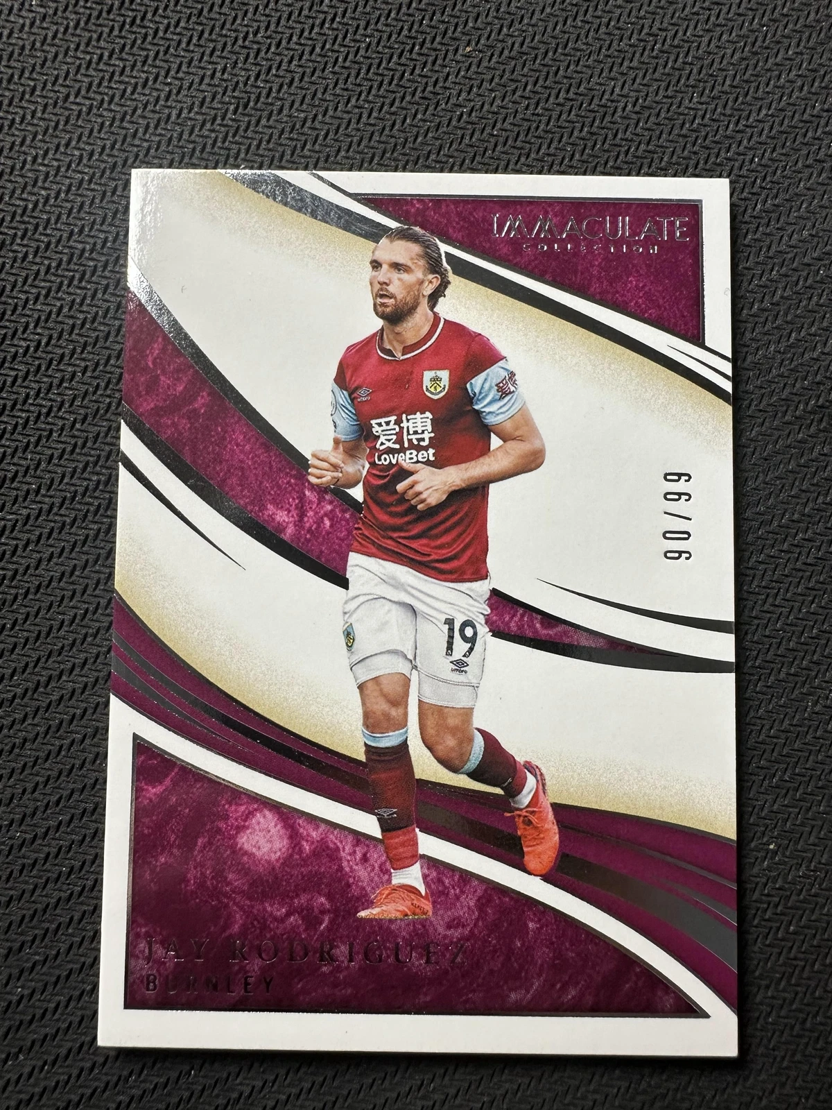 2020 Panini Immaculate JAY RODRIGUEZ 90/99 YS8