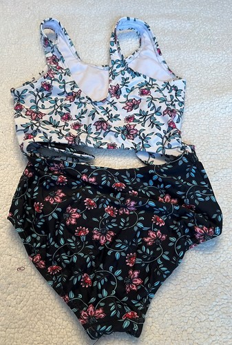 Gap & GB Girls swimsuit (AZ) size 12 Floral & Watermelon Design - Picture 7 of 8