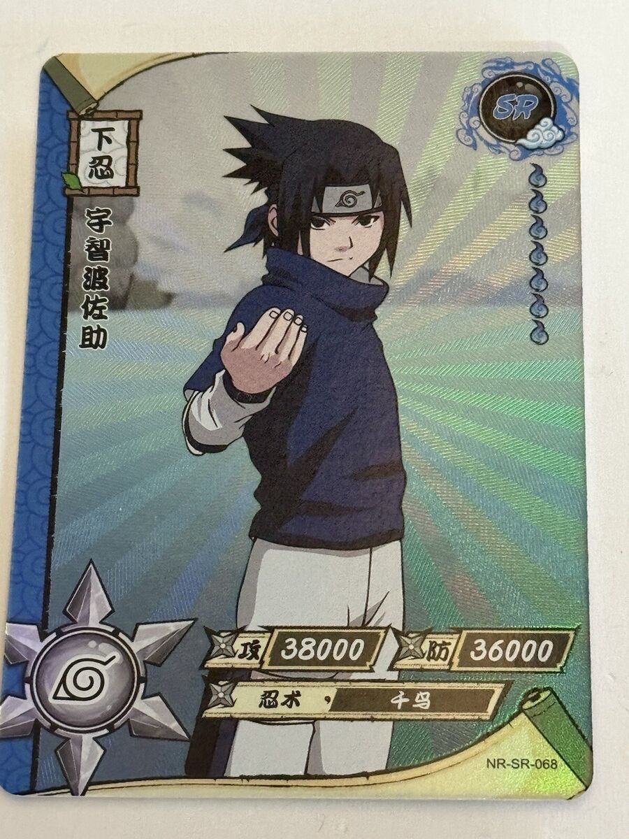 SASUKE UCHIHA SR NR-SR-068 Naruto Kayou Anime TCG CCG Card SASUKE UCHIHA SR NR-SR-068 Naruto Kayou Anime TCG CCG Card