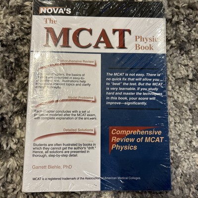The Nova's MCAT Physics Book comprehensive Review 500 practice questions 