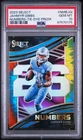 PSA 10 2023 Select Jahmyr Gibbs Tie Dye Numbers Rookie Pop 1!