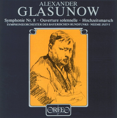 Glasunov: Sinfonie Nr.8 - Sinfonie Nr. 8, Ov Solennelle / Jarvi, Bayerische Rso - CD