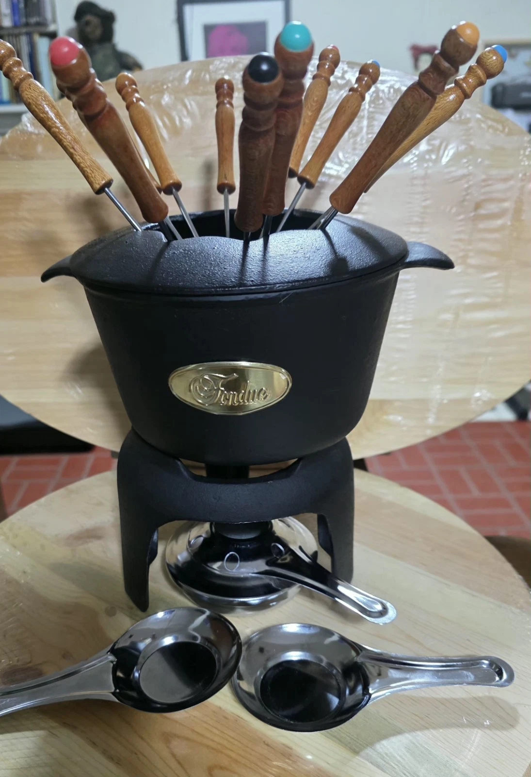 Cast Iron Fondue Set
Opens in a new window or tab