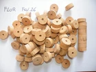 100 CORK RINGS FLOR 1 1/4"X1/2" BORE 1/4"