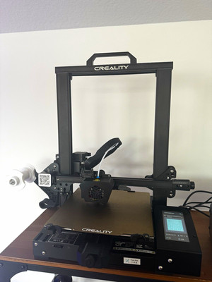 Creality CR 6 SE 3D-Drucker mit Touchscreen/Display, Druckbett, Schwarz