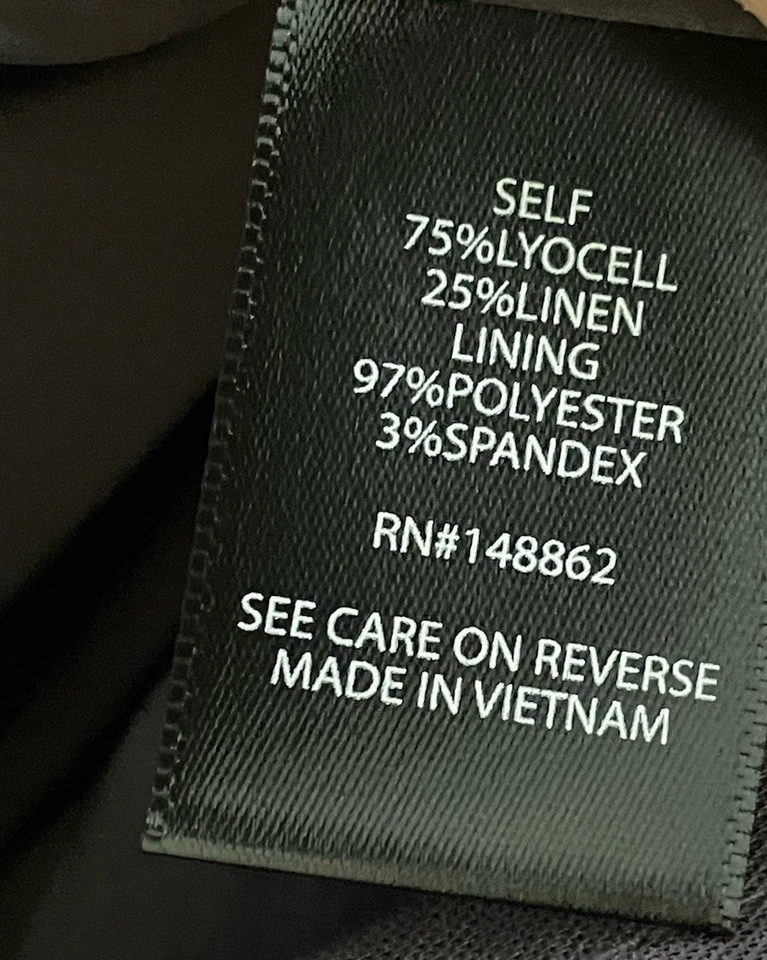 Blazer Studio by Torrid Mujer Talla 3X Carbón Manga 3/4 Muesca Botón Foto 4 de 4