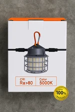 Hanging 80W 8500LM LED Work Light Linkable Construction Lamp 5000K HID/HPS - 13'
