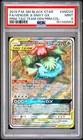 2019 POKEMON SM BLACK STAR PROMO #SM229 FULL ART/VENUSAUR & SNIVY GX PSA 9