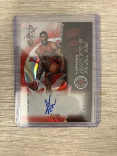 2025 Topps Signature Alijah Martin Base (RAW)