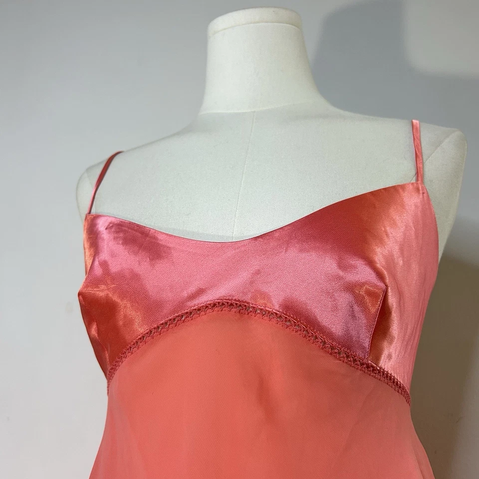 Camisón Babydoll Y2K Victoria’s Secret Rosa Suave Niña Fairycore Mujer’s Pequeño Foto 2 de 4