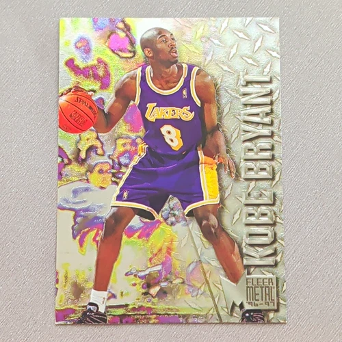 Fleer Metal 1996-97 Kobe Bryant Los Angeles Lakers #181 Base Set Rookie Card