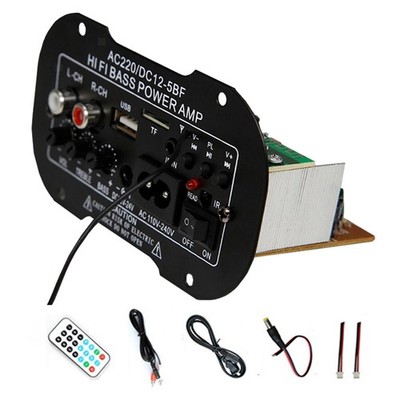 Auto Bluetooth HiFi Bass Power Subwoofer AMP Auto Mini Verstärker Radio TF