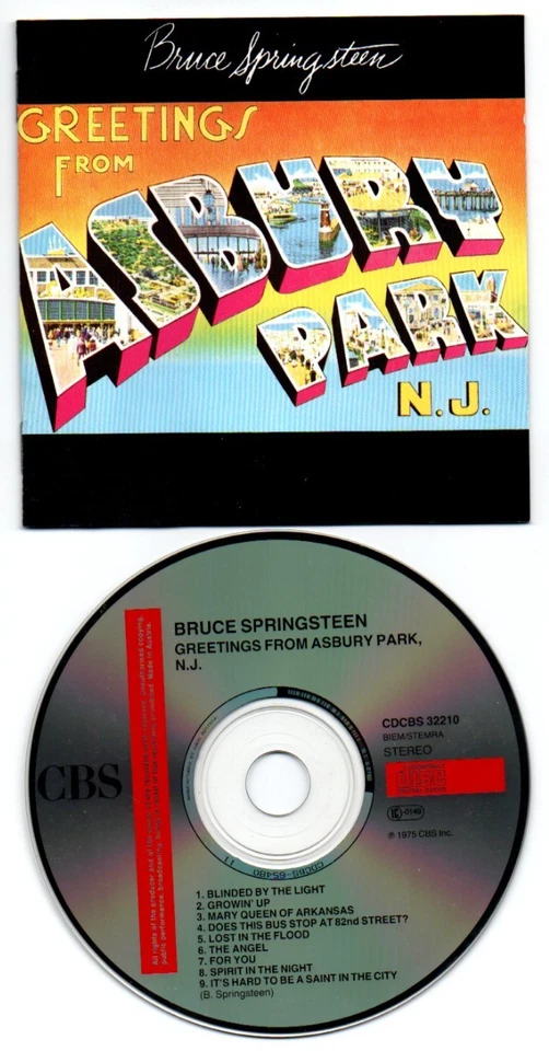 Bruce Springsteen - Greetings From Asbury Park N.J. (CD Spirit In The Night) - Bild 1 von 1
