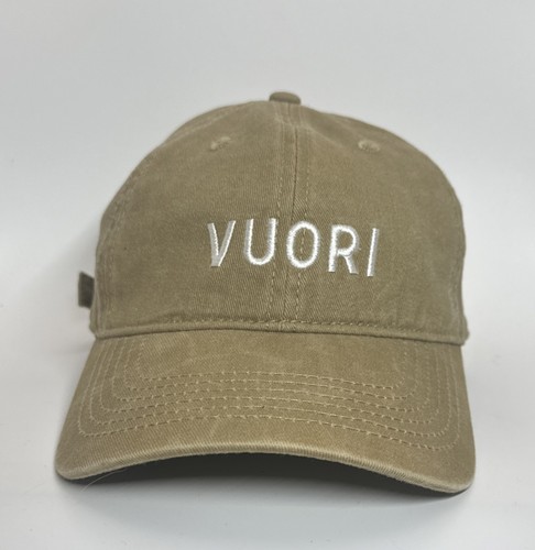 Vuori Strapback Hat Cap Olive Strapback