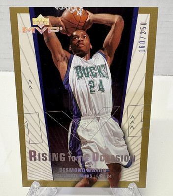 2003-04 Upper Deck MVP Desmond Mason Rising To The Occasion 160/250 Rare