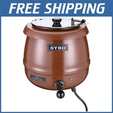 Adjustable Heat Control Soup Warmer - 205°F Temperature