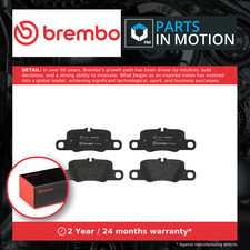 Brake Pads Set fits PORSCHE PANAMERA 971 2.9 Rear 2016 on Brembo 97035194905 New