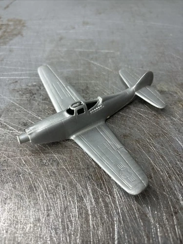 Vintage Iwo Jima P-39 Fighter Plane Silver Not Complete Rare HTF Original