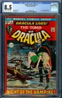 Tomb of Dracula #1 CGC 8.5 OW/W Marvel Comics 1972 - 1st Appearance of Dracula
