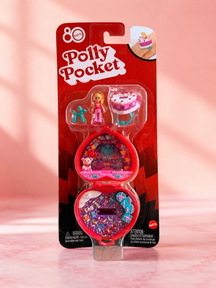 MATTEL JGK21 Polly Pocket Mattel 80th Anniversary Ruby Red 80. Jubiläum - Bild 1 von 1