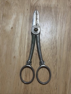 Clauss Garden Club Vintage 1950s Scissors Rose Pruning Shears Fremont, USA Steel