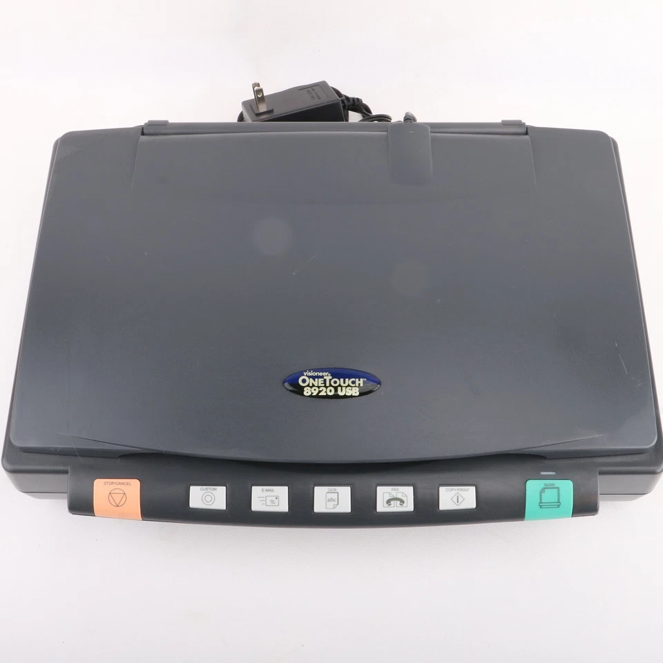Visioneer One Touch 8920 Flatbed USB Scanner Powers On AS IS - Image 2 of 4