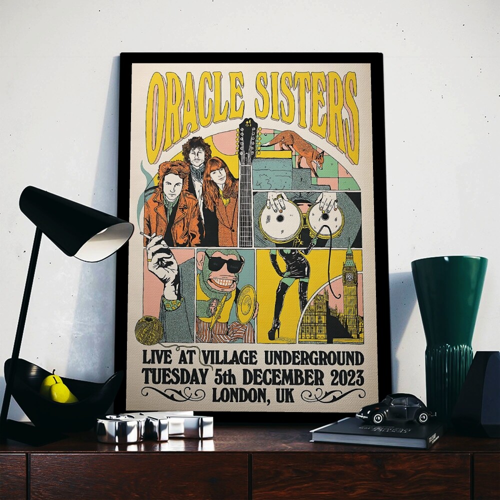 Oracle Sisters December 5, 2023 Village Underground London, UK Poster