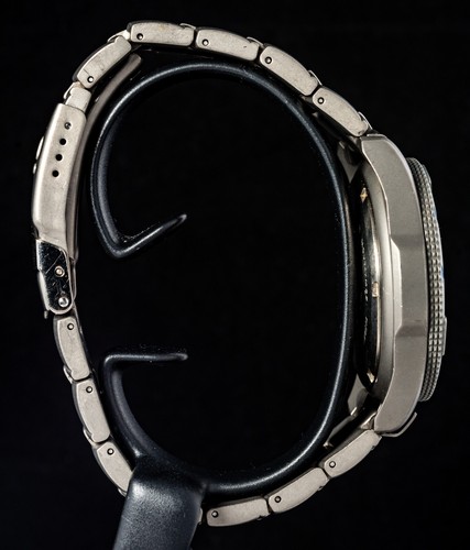 Fila Titanium Diver Chronograph Alarm Men's Quartz Watch -- Working, Ø41mm - Picture 3 of 8